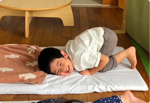 年長児のお当番活動